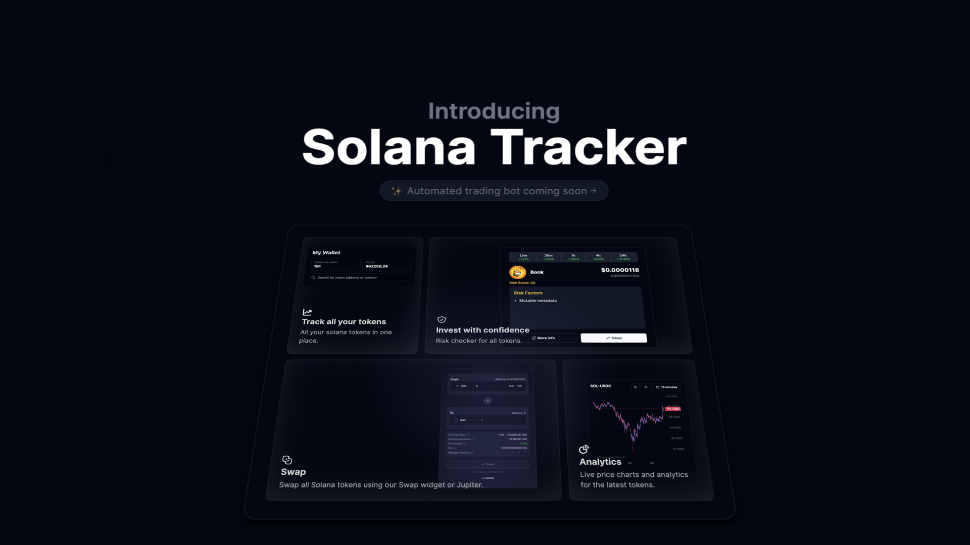Solana Tracker main image